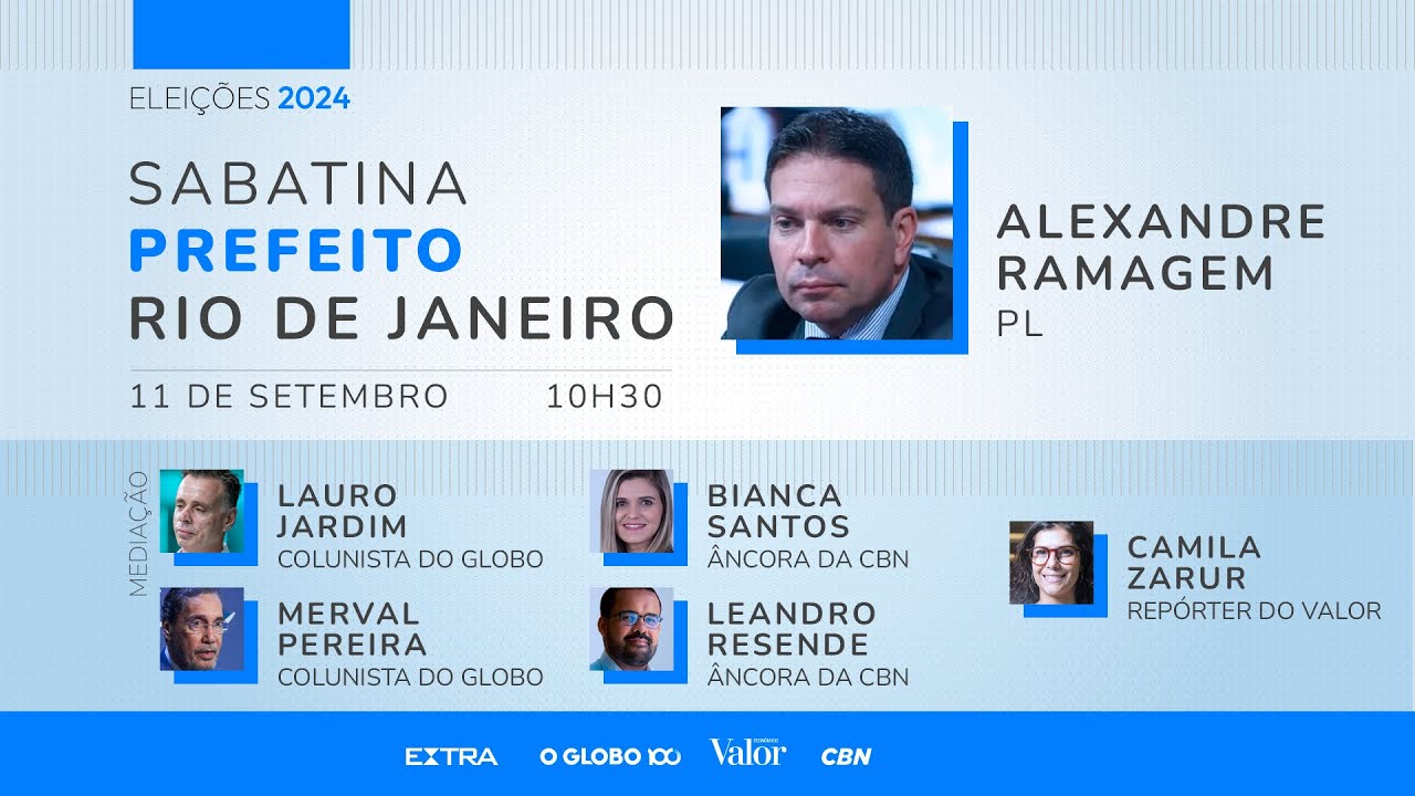 Sabatina com Candidatos à Prefeitura do Rio: Visão para o Futuro